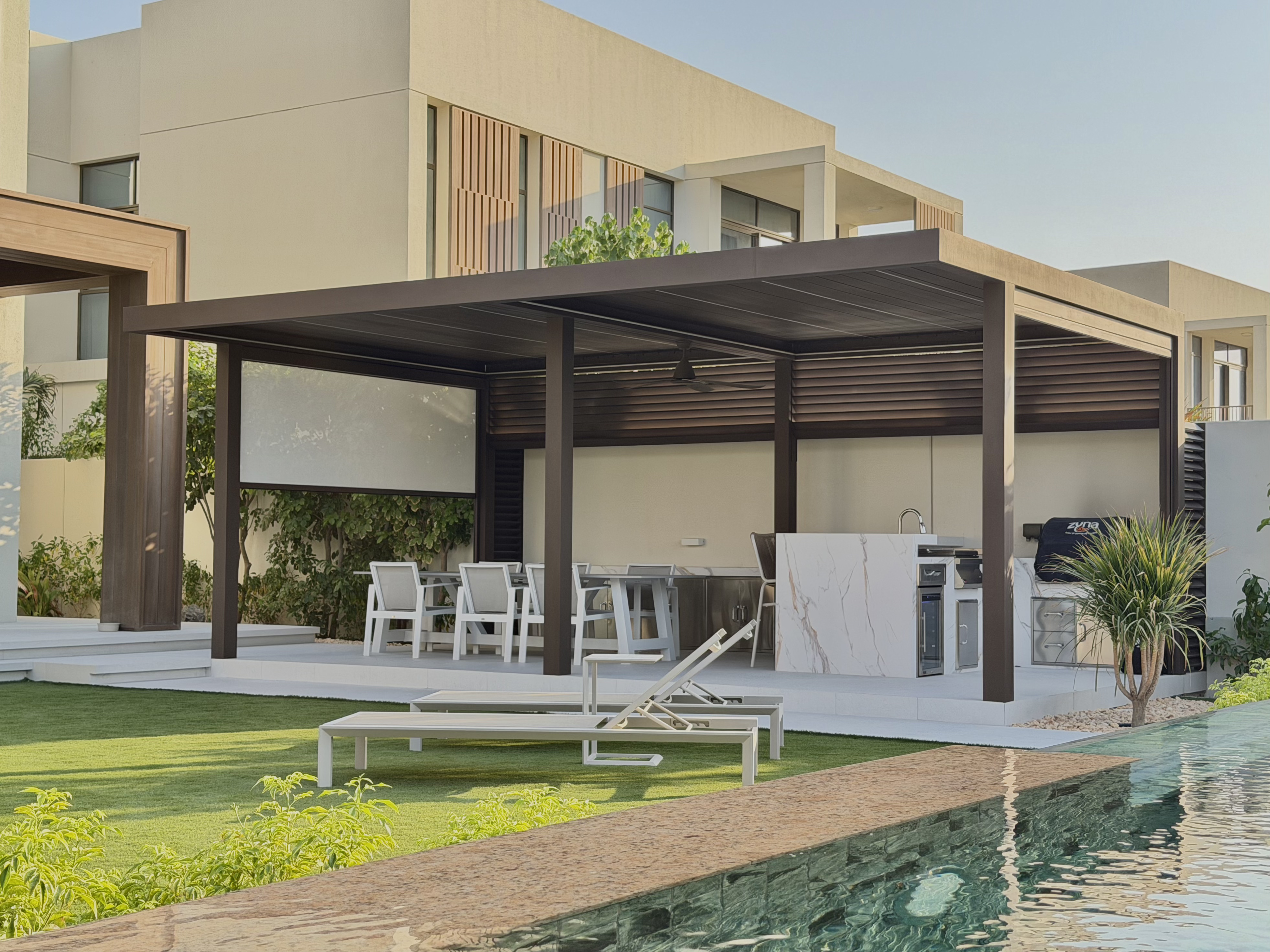 Bioclimatic Pergola UAE - Architectural Shade Solutions for Luxury Outdoor Spaces