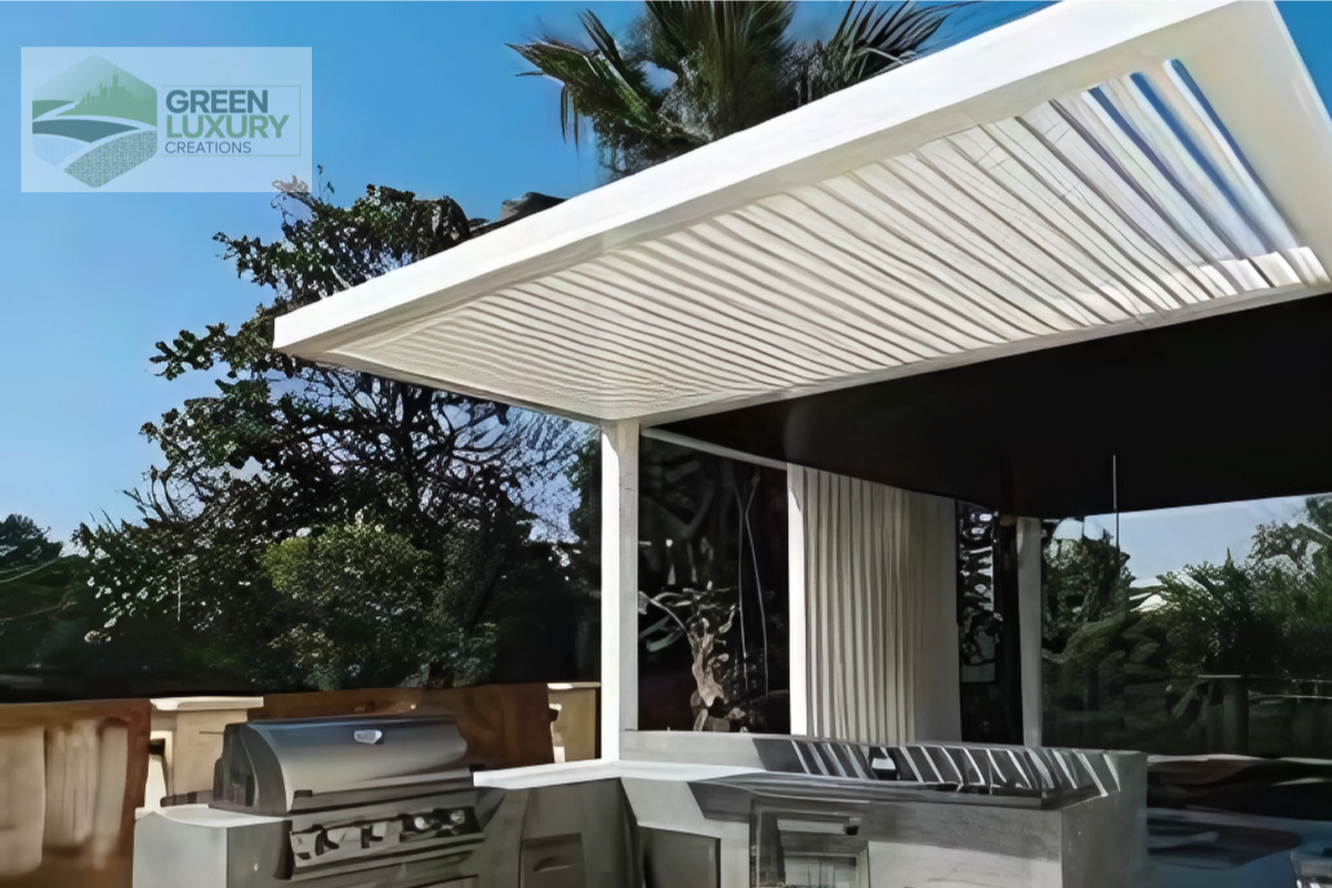 Motorized Pergola Louvers